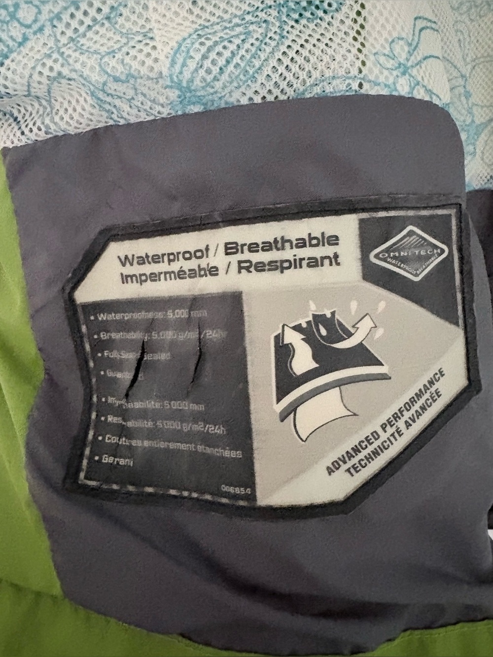 Columbia Titanium Green Waterproof Hooded
Rain Jacket Small - Picture 9 of 16